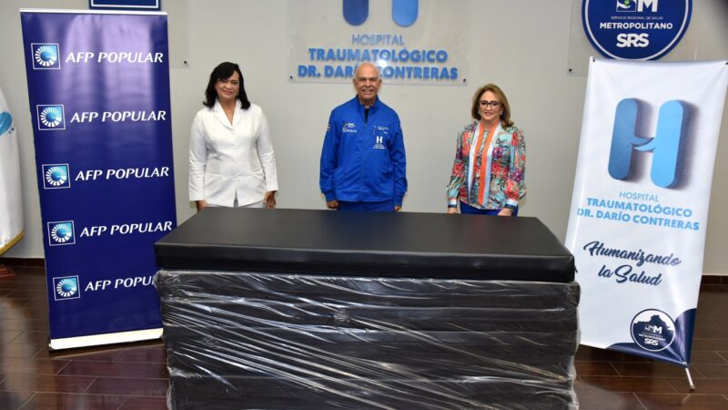 AFP Popular dona 200 colchones al Hospital Darío Contreras