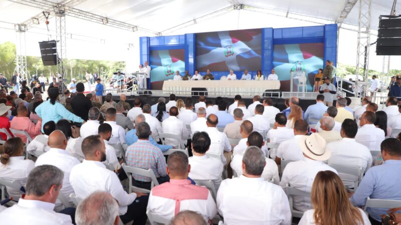 Con inversión de 1750 millones de pesos, Presidente Abinader inicia construcción de verja perimetral en frontera con Haití