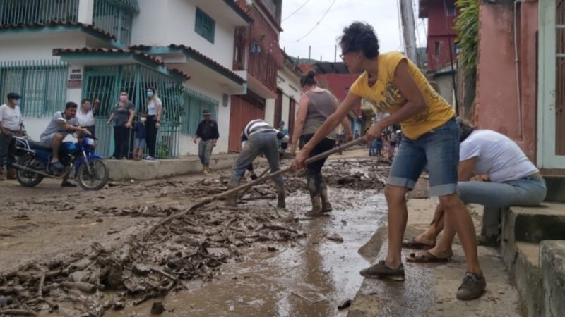 Lluvias azotan a Venezuela