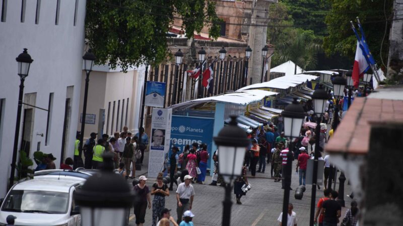 Calles cerradas en la Ciudad Colonial por celebración de la Feria del Libro 2022