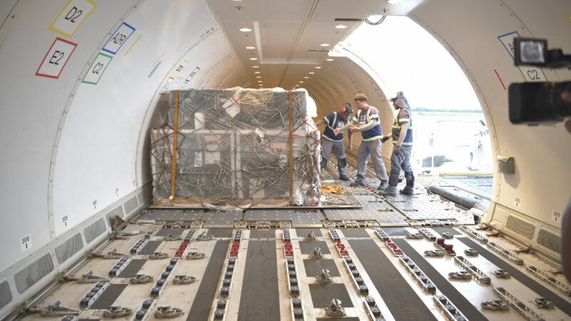 JCE despacha material electoral para las elecciones presidenciales y congresuales en el exterior