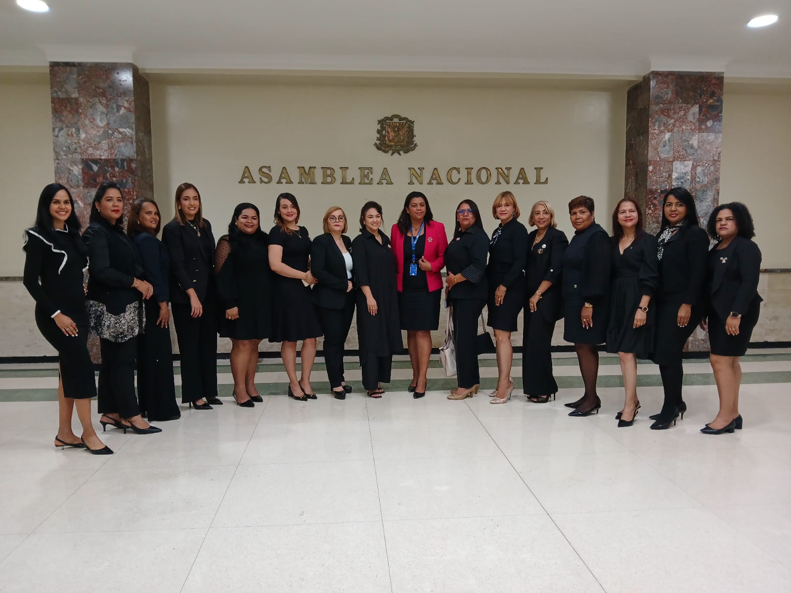 Colectivo Femenino Internacional por la Democracia conmemoran Día Internacional de la Eliminación de la Violencia Contra la Mujer junto al Congreso