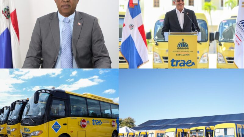 Federico Reynoso: Sistema Nacional de Transporte Estudiantil (TRAE) supera los 27.5 millones de viajes y beneficia a más de 1.8 millones de estudiantes