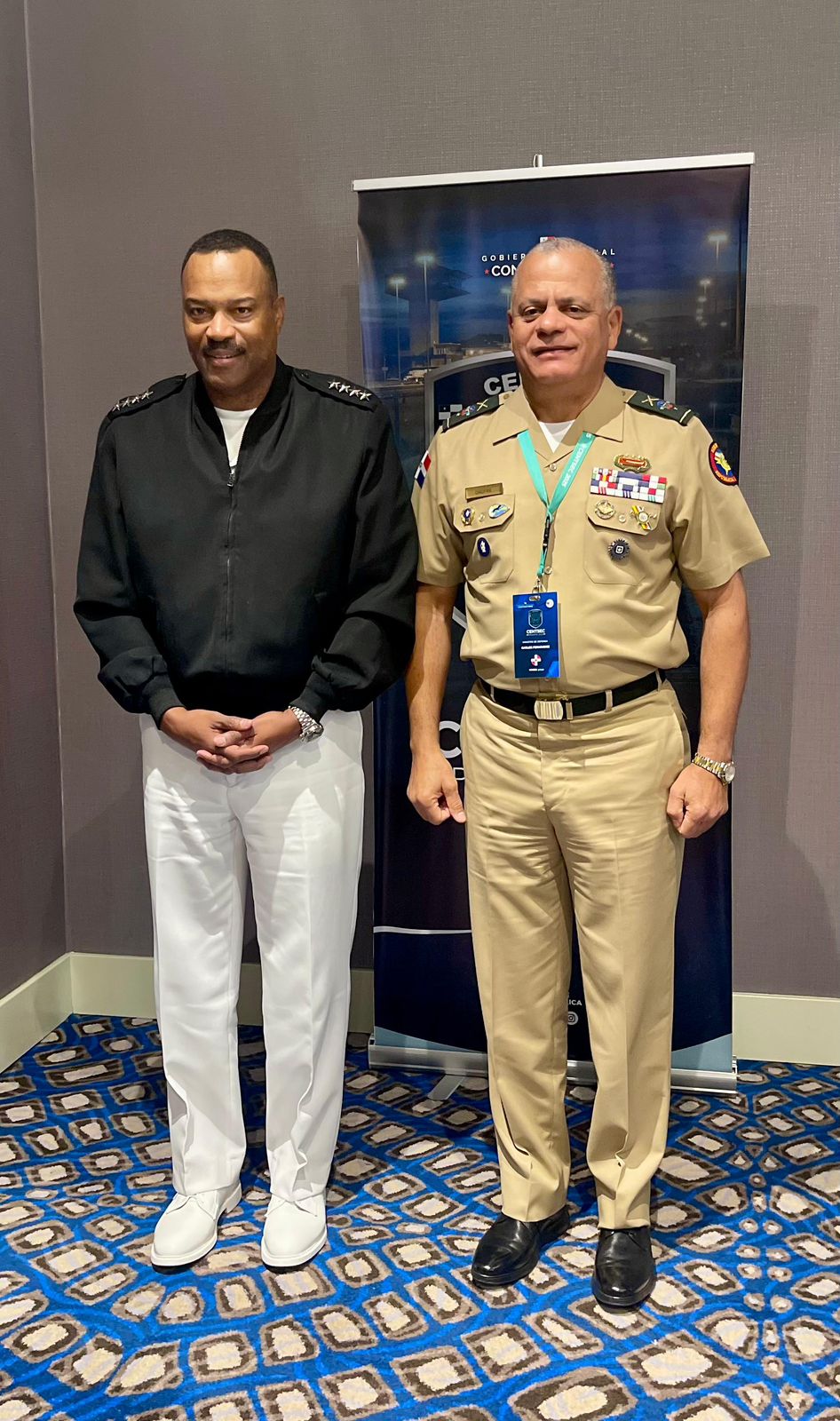 Ministro de Defensa de RD sostiene reuniones estratégicas con el secretario de Defensa de EE. UU. y el comandante del Comando Sur durante CENTSEC 2025