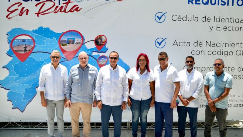 Operativo “Pasaporte en Ruta” beneficia a más de 900 ciudadanos en Samaná