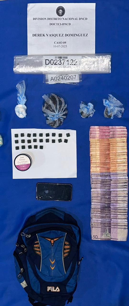 DNCD, PN y MP siguen en Capotillo: Incautan más de 6,000 gramos y arrestan 11 personas