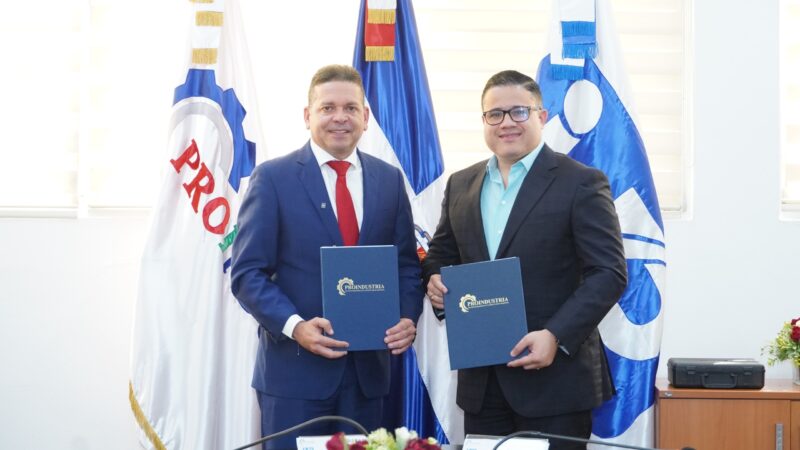 Proindustria e Indocal formalizan acuerdo para fortalecer la calidad y competitividad industrial en República Dominicana