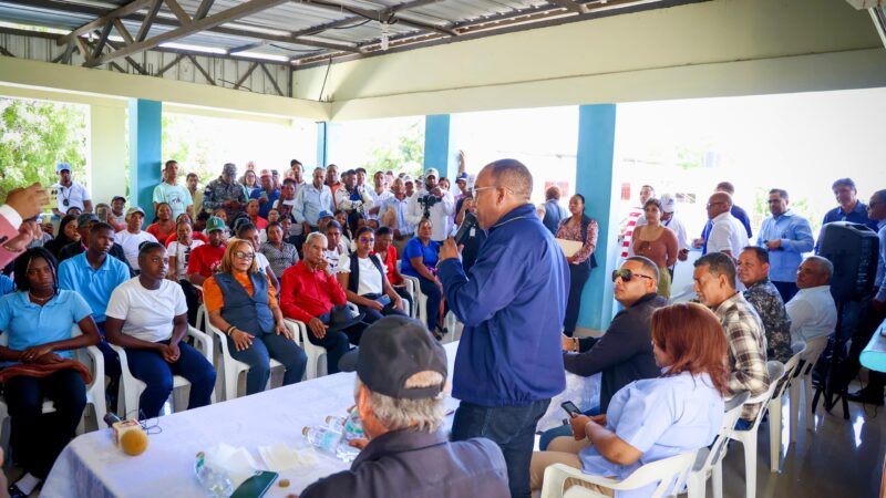 Departamento Aeroportuario escucha a comunitarios de Barranca en San Juan, donde se construye aeropuerto