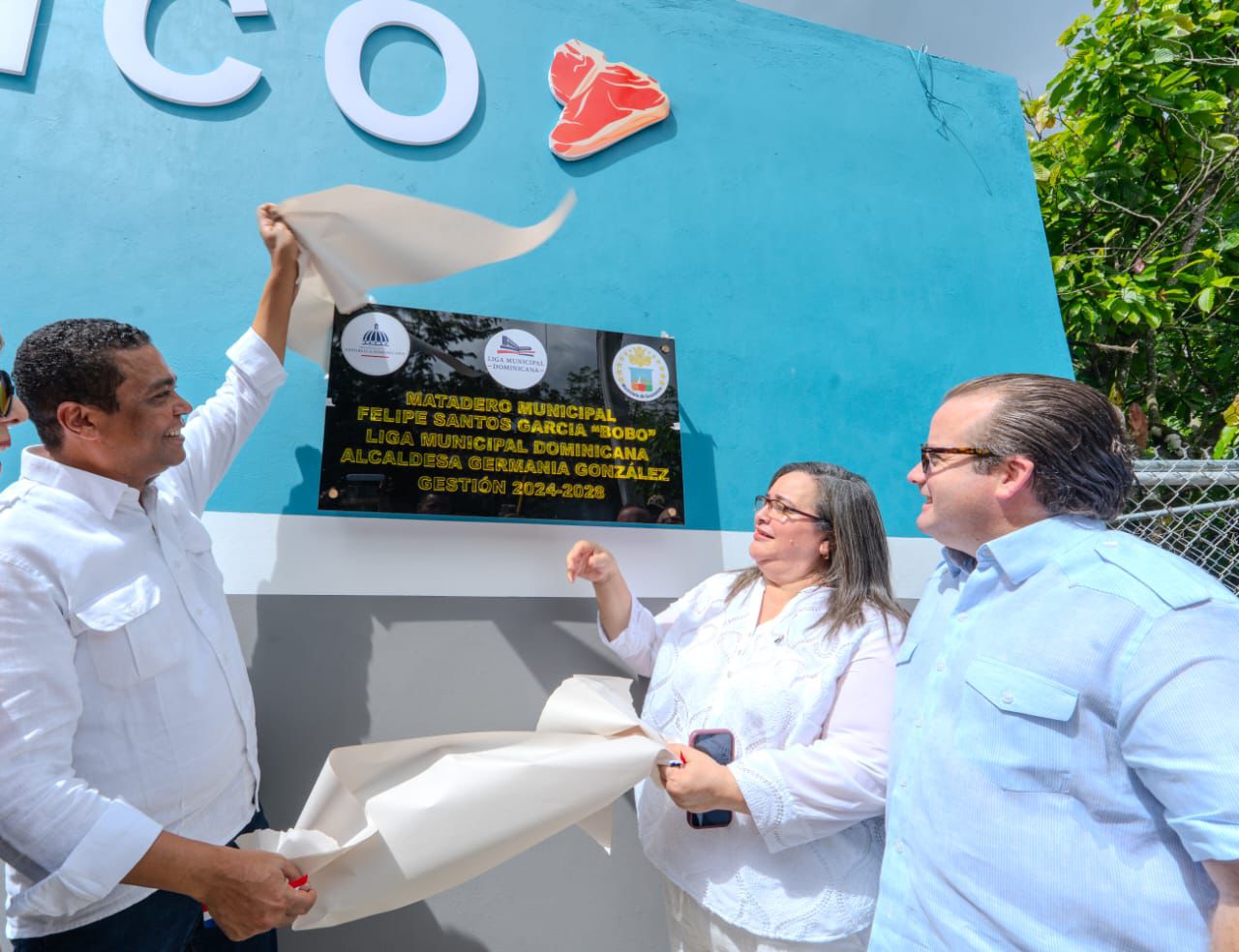 La Liga Municipal Dominicana inaugura moderno matadero municipal en Guananico, Puerto Plata