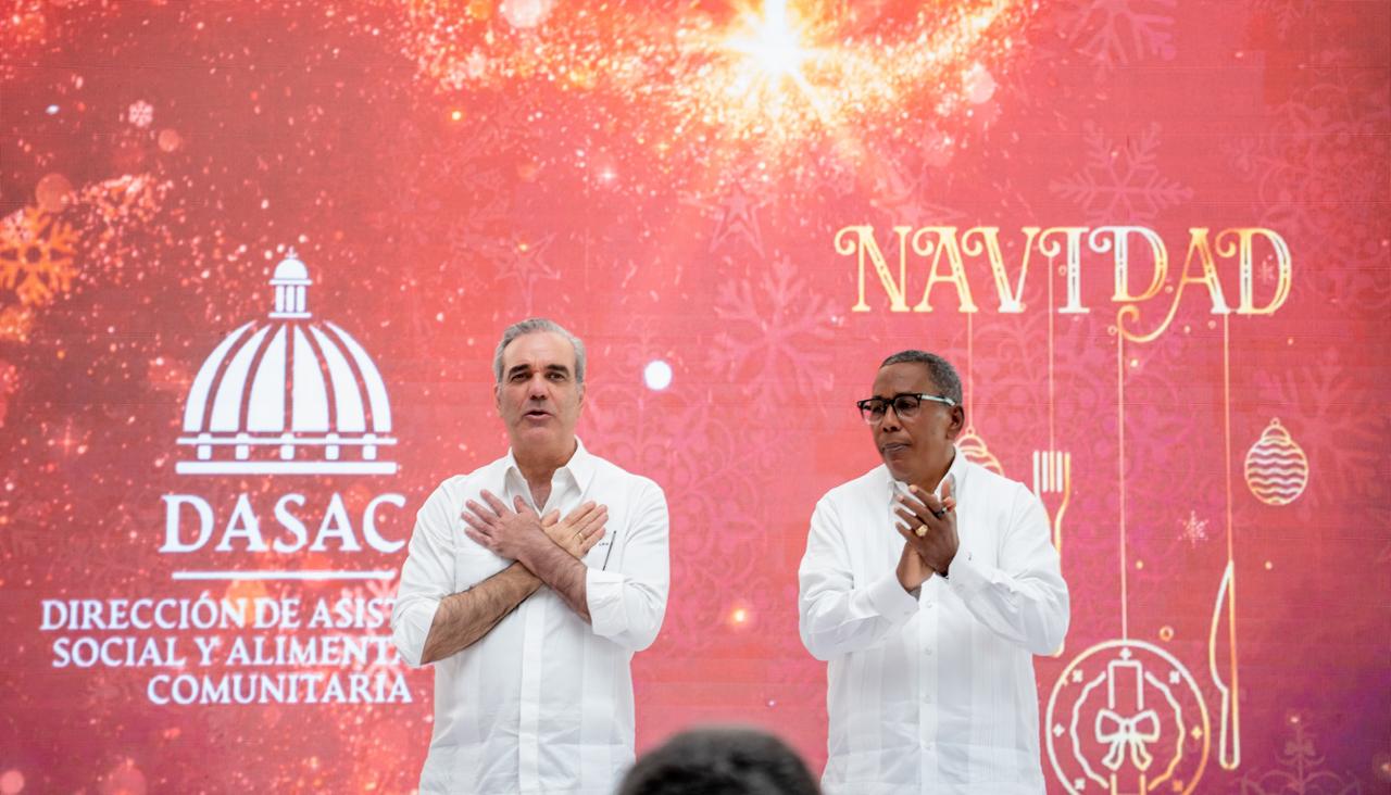 Presidente Abinader pone en marcha Navidad 360, con más de 15 millones de raciones de almuerzos y cenas navideñas para el pueblo dominicano