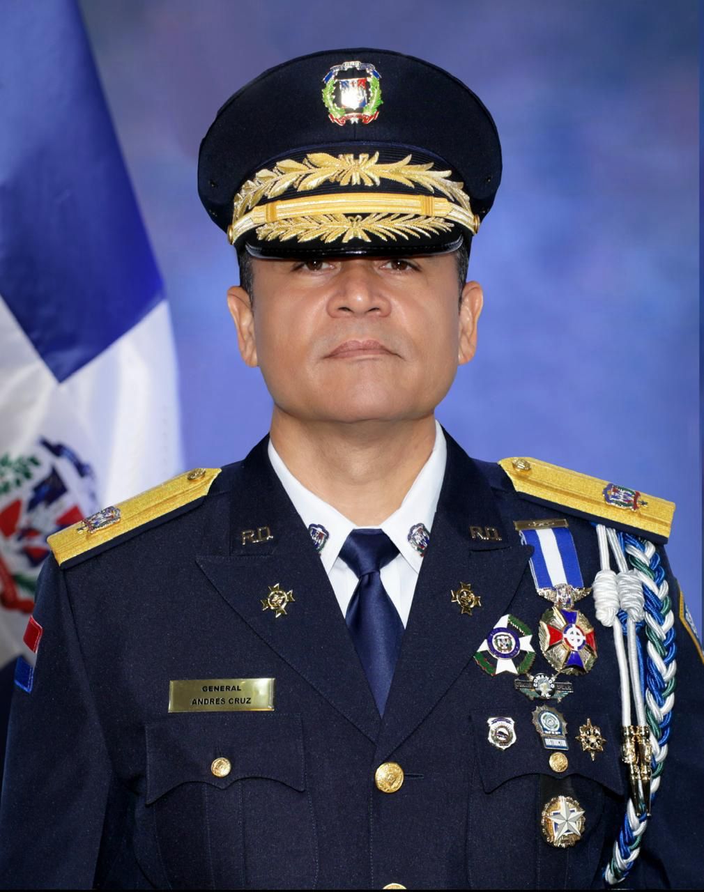 Presidente Abinader asciende a Andrés Modesto Cruz Cruz y lo designa como nuevo director general de la Policía Nacional