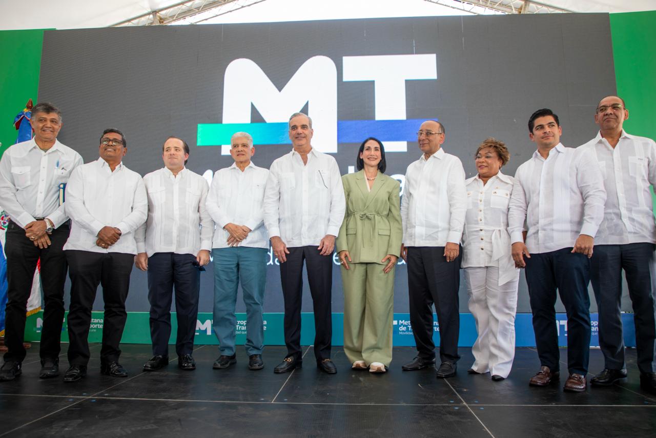 Presidente Abinader pone en marcha Línea 2C del Metro de Santo Domingo que beneficiará a más de un millón de habitantes de Los Alcarrizos y zonas aledañas en SDO