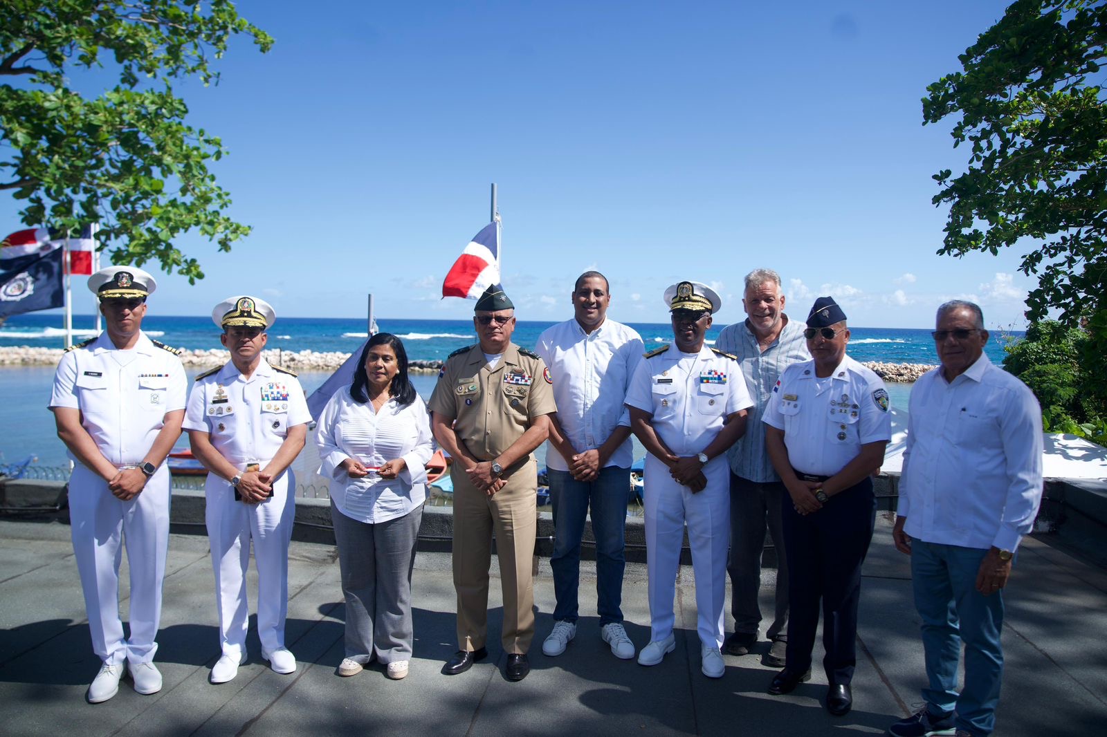 Armada de República Dominicana fortalece la seguridad marítima con inauguración de destacamento en Cabrera