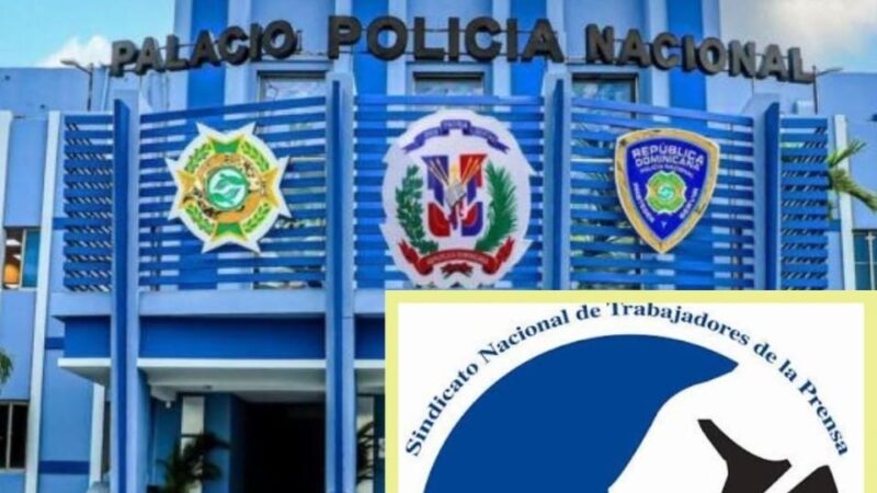 SNTP filial Santo Domingo Oeste condena agresión policial contra periodistas durante cobertura en Santo Domingo Este