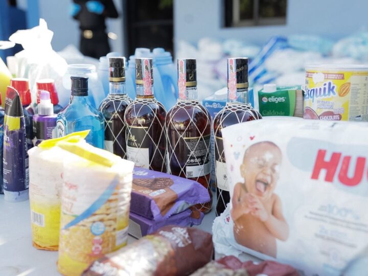 *Policía Nacional, autoridades sanitarias y Ministerio Público incautan miles de productos ilícitos y más de 6.8 toneladas de carne en estado de descomposición en SDN*