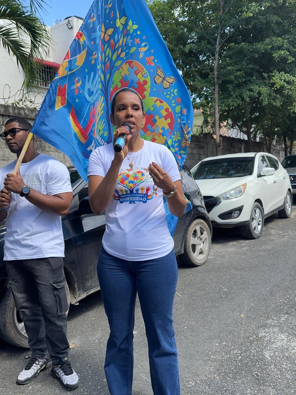 Diputada Patricia Núñez camina por la inclusión y respalda fortalecimiento de la Ley 5-13