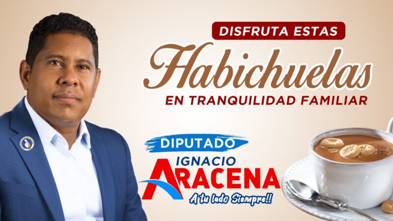 Diputado Ignacio Aracena entrega más de dos mil kits para habichuelas con dulce en SDO