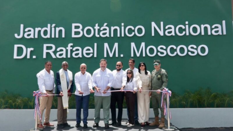 Medio Ambiente inaugura primera etapa de modernización del Jardín Botánico Nacional