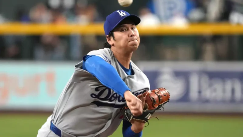 Shohei Ohtani domina durante 6 entradas en blanco y Dodgers aplastan a Diamondbacks