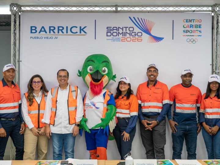 Santo Domingo 2026 contará con respaldo clave: Barrick Pueblo Viejo patrocinador de los Juegos Centroamericanos