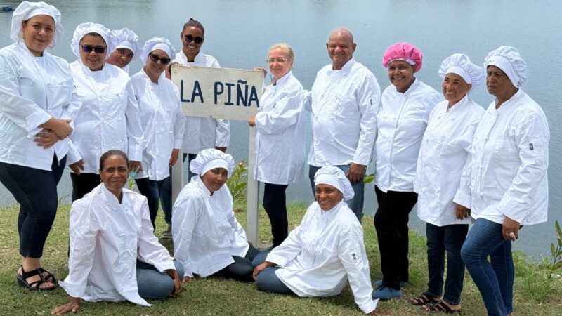 FEDA y Consume Lo Nuestro realizan taller de cocina dominicana con productos locales en Dajabón