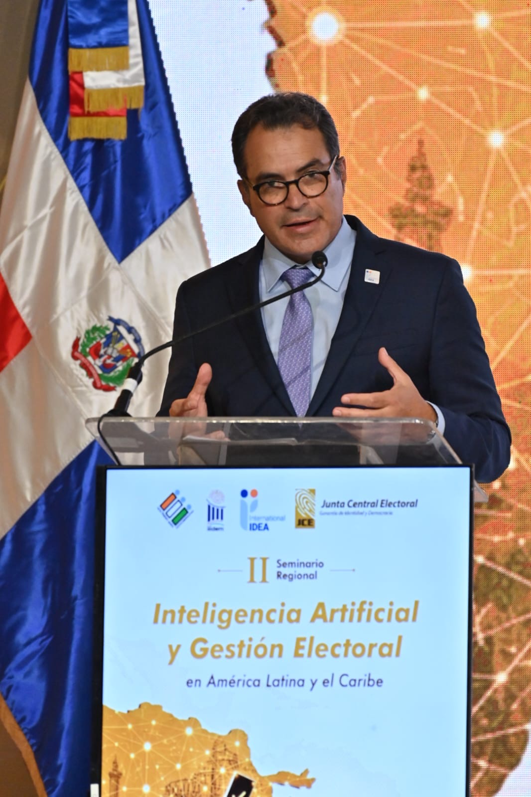 JCE e IDEA Internacional inauguran “II Seminario Regional Inteligencia Artificial y Gestión Electoral en América Latina y el Caribe”