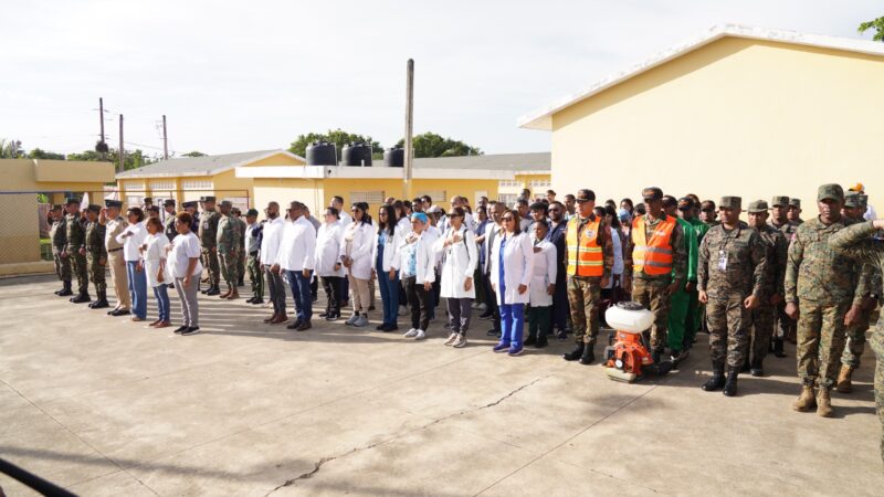 Ministerio de Defensa desarrolla amplio operativo médico y jornada cívico-social en Monte Plata