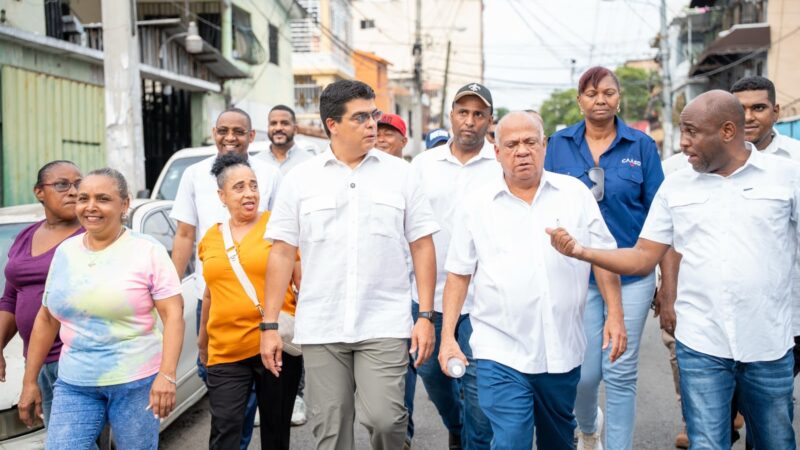 Fellito Suberví afirma más de 50 mil personas se beneficiarán con nueva red sanitaria y con “gigante cisterna”, en Villa Juana