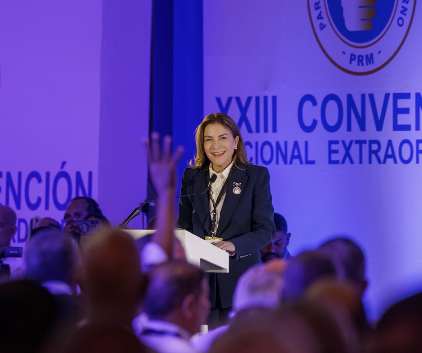 Carolina Mejía resalta madurez política del PRM, partido convoca convención para el 9 de agosto y elegirá autoridades por dos años