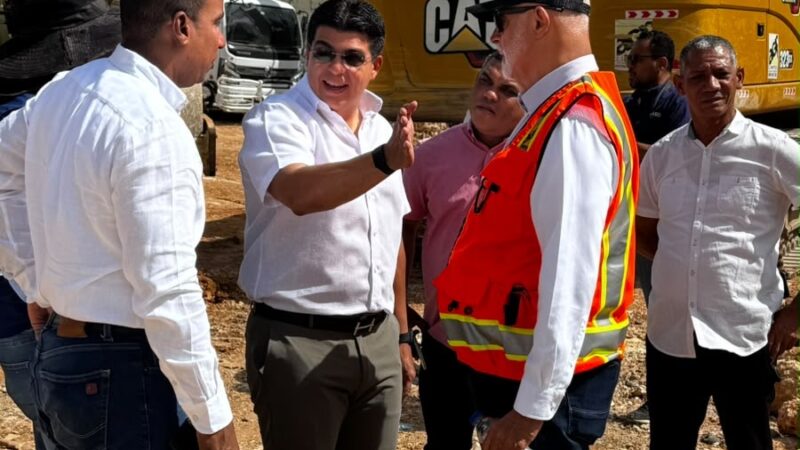 Fellito Suberví afirma que el Caoba Park avanza a buen ritmo