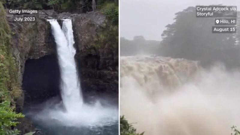 La tormenta tropical Lala se aleja de Hawai tras dejar a miles sin electricidad y al menos 100 viviendas dañadas