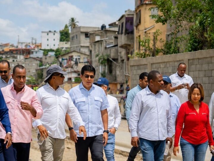 Diputados SDO destacan avance en saneamiento cañadas ejecuta la CAASD en ese municipio