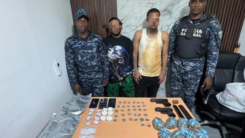DICRIM y Policía Preventiva ocupan más de 600 porciones de drogas, armas ilegales y apresan varios en flagrante delito en demarcaciones de Monte Plata