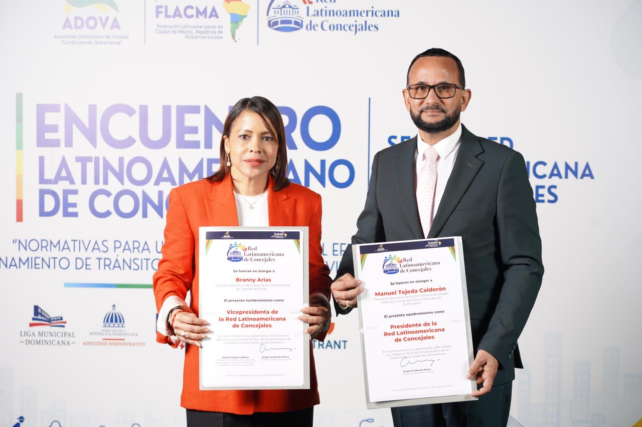 ADOVA fortalece su liderazgo con la Presidencia y Vicepresidencia de la Red Latinoamericana de Concejales de FLACMA.