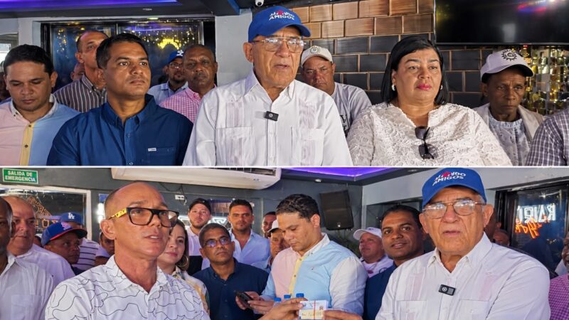 Leonardo Faña juramenta a cientos en Imbert: “Puerto Plata será un plebiscito 80-20 a favor de David Collado”