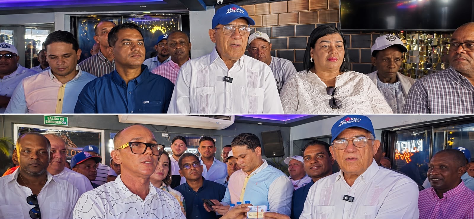 Leonardo Faña juramenta a cientos en Imbert: “Puerto Plata será un plebiscito 80-20 a favor de David Collado”